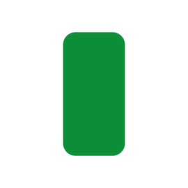 EICHNER Klebesymbol, Rechteck, grün