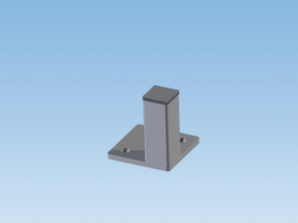 Eckpfosten für Trennwandsystem, Höhe 2200 mm