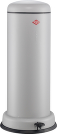 WESCO Abfallbehälter BIG BASEBOY mit Metall-Innenbehälter, 30 l, cool grey matt