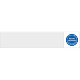 Prüfplakette mit Jahresfarbe