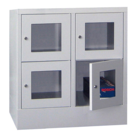 PAVOY Schließfachschrank Basis, 4 Fächer