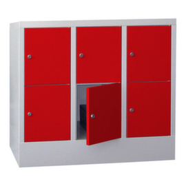 PAVOY Schließfachschrank Basis, 6 Fächer