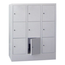 PAVOY Schließfachschrank Basis, 9 Fächer