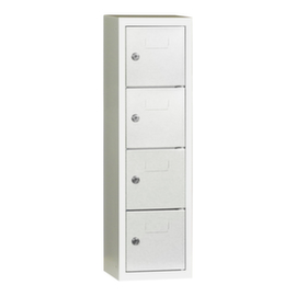 Schließfachschrank, 4 Fächer