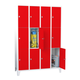 PAVOY Schließfachschrank Basis, 12 Fächer
