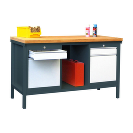 PAVOY Werkbank mit verschiedenen Unterbauten