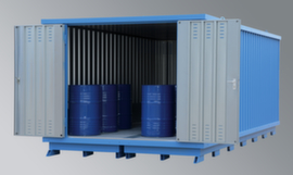 Gefahrstoff-Container