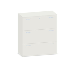 Gera Hängeregistraturschrank Pro, 3 Auszüge