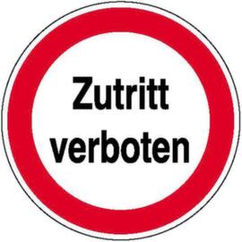 Verbotskombischild SafetyMarking® "Zutritt verboten", Wandschild, Standard