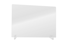 EICHNER Hygieneschutzwand für Büroarbeitsplätze, Höhe x Breite 660 x 800 mm