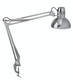 MAUL Professionelle Schreibtischleuchte MAULstudy chrome im Retrodesign, chrom