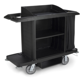 Rubbermaid Hotelwagen mit 2 Beutelhaltern