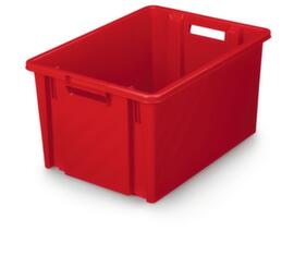 Drehstapelbehälter, rot, Inhalt 54 l