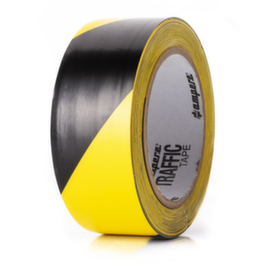 a.m.p.e.r.e. Bodenmarkierungsband Traffic Tape Standard, gelb/schwarz