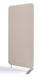 Schallabsorbierende Stellwand, Höhe x Breite 1800 x 1000 mm, Wand beige