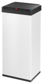 Hailo Abfallbehälter Big-Box Swing XL mit selbstschließendem Schwingdeckel, 52 l, weiß