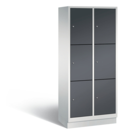 C+P Schließfachschrank Classic, 6 Fächer