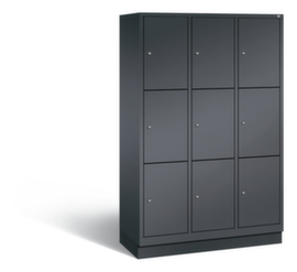 C+P Schließfachschrank Classic, 9 Fächer