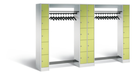 C+P Schließfach-Garderobe Classic mit 20 Fächern, Breite 2840 mm