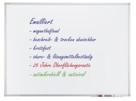 Franken Antimikrobielles Whiteboard X-tra!Line®, Höhe x Breite 900 x 1800 mm