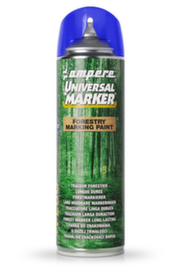 a.m.p.e.r.e. Markierfarbe Universal Marker für die Forstwirtschaft, blau fluo