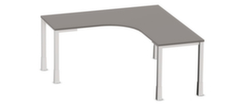 Nowy Styl Freiform-Schreibtisch E10 mit Höhenverstellung