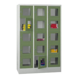 PAVOY Schließfachschrank Basis, 15 Fächer