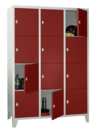 PAVOY Schließfachschrank Basis, 12 Fächer