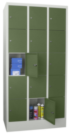 PAVOY Schließfachschrank Basis, 15 Fächer