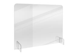 Legamaster Tischtrennwand BASIC aus Acrylglas, Höhe x Breite 700 x 850 mm