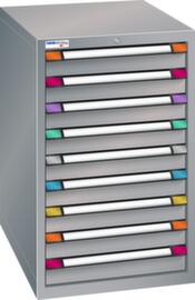 Thurmetall Schubladenschrank mit Breite 605 mm, 9 Schublade(n)