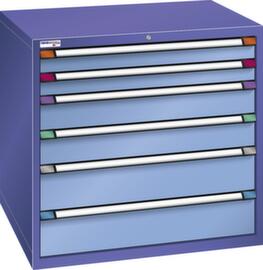 Thurmetall Schubladenschrank mit Breite 1005 mm, 6 Schublade(n)
