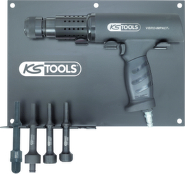 KS Tools Vibro-Impact Druckluft-Meißelhammer-Satz