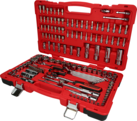 1/4"+1/2" CHROMEplus Steckschlüssel-Satz
