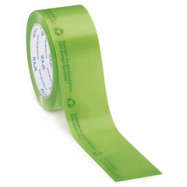 Raja Umweltfreundliches Packband grün, Länge x Breite 90 m x 50 mm
