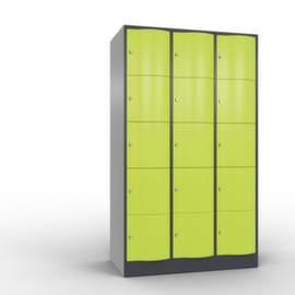 C+P Schließfachschrank Resisto, 15 Fächer