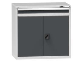Schubladenschrank Topas C, 1 Schublade(n), RAL7035 Lichtgrau/RAL7016 Anthrazitgrau