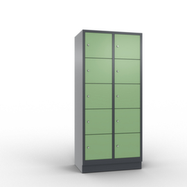 C+P Schließfachschrank Classic, 10 Fächer