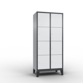 C+P Schließfachschrank Classic, 8 Fächer