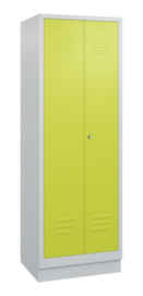 C+P Garderobenschrank Classic mit 2 gemeinsam verschließbaren Abteilen, Abteilbreite 300 mm