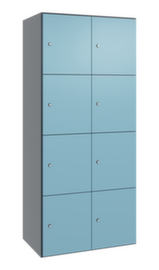 C+P Schließfachschrank FlexOffice Prefino, 8 Fächer