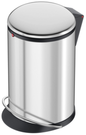 Hailo Tretabfalleimer Harmony M mit breiter Fußreling, 12 l