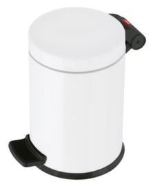 Hailo Tretabfallbehälter Solid S, 3 l, weiß