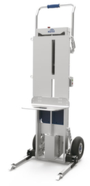 Treppensteiger ERGO® mit Lift, Traglast 170 kg, Schaufelbreite 430 mm, Vollgummi-Bereifung