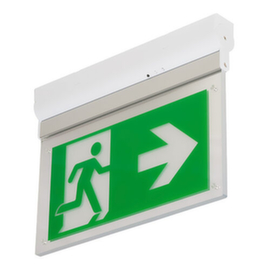B-Safety LED-Rettungszeichenleuchte L-LUX Standard, Befestigung Zur Wand- oder Deckenmontage