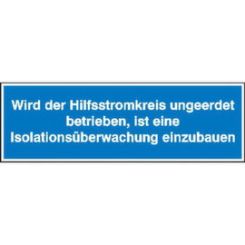 Hinweisschild SafetyMarking® zur Elektrotechnik