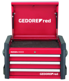 GEDORE RED R20240003 Werkzeugtruhe WINGMAN 3 Schubladen 446x724x470 mm