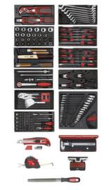 GEDORE R21010002 Werkzeugsatz 11x CT-Module + diverse Werkzeuge 166-teilig