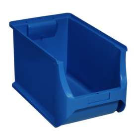 Allit Sichtlagerkasten ProfiPlus, blau, Tiefe 355 mm, Recycling-Kunststoff