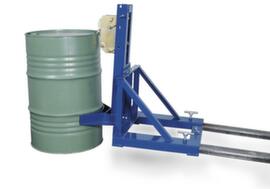 Fassgreifer für 200-Liter-Spannring-/Sickenfässer (stehend)